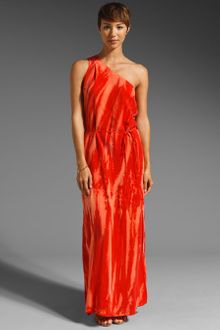 C&c California Sunray One Shoulder Maxi Dress - Lyst