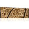 Christian Louboutin La Valliere Asymmetric Printed Calf Hair Clutch in Brown (black) - Lyst