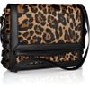Christian Louboutin Farida LeopardPrint Calf Hair and Leather Shoulder Bag in Animal (leopard) - Lyst