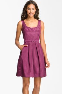 Eliza J Woven Fit Flare Dress - Lyst
