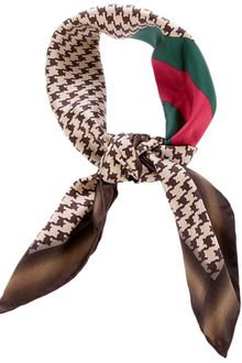 Gucci Printed Scarf - Lyst