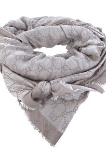 Gucci Printed Scarf - Lyst