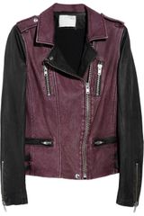 Iro Anabela Asymmetric Leather Biker Jacket