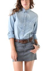 J Brand Daria Chambray Shirt