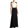 J. Mendel Sleeveless Open Back Gown in Black - Lyst