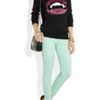 Markus Lupfer Vampire Sequined Wool Sweater in Black - Lyst