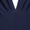 Miu Miu Plungefront Swimsuit in Blue (navy) - Lyst