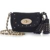 Mulberry Mini Lily Studded Suede Shoulder Bag in Blue (ink) - Lyst