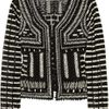 Oscar De La Renta Embellished Tulle Jacket in Black - Lyst