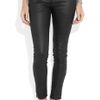 Rag & Bone Waxed Midrise Skinny Jeans in Black - Lyst