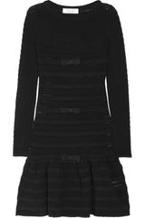 Valentino BowEmbellished Crocheted Dress