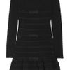Valentino BowEmbellished Crocheted Dress in Black - Lyst
