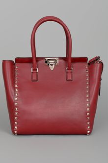 Valentino Rock Star Studded Shopper  - Lyst