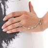 Vanessa Mooney The Cage Hand Ring Bracelet in Gold (silver) - Lyst