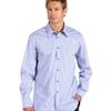 Versace Long Sleeve Pinstripe Button Down Shirt in Blue for Men (b) - Lyst