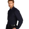 Versace Long Sleeve Subtle Jacquard Button Down Shirt in Blue for Men (v) - Lyst