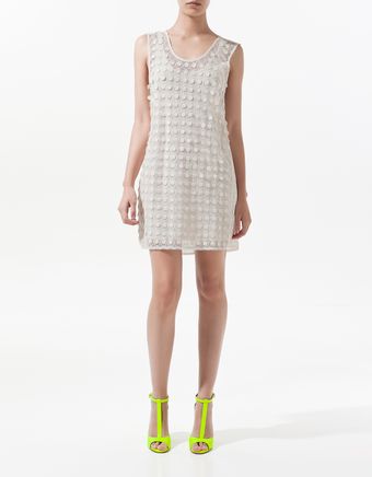 Zara Lace Dress - Lyst