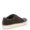 Lanvin Lace Up Trainers in Brown for Men - Lyst