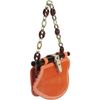 Proenza Schouler Tiki Clutch Stingray in Orange (silver) - Lyst