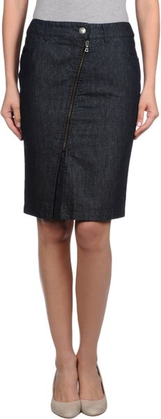 Armani denim pencil skirt Clearance