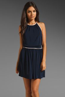 Juicy Couture Halter Dress in Regalcocoa Butter - Lyst