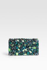 Prada Raso Stones Box Clutch