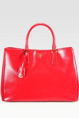 Prada Saffiano Vernice Tote
