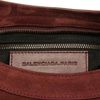 Balenciaga Classic City Suede Bag in Brown (burgundy) - Lyst