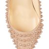 Christian Louboutin Pigalle 100 Spiked Patentleather Pumps in Pink (blush) - Lyst
