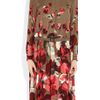 Gucci Floralprint Silkgeorgette Dress in Brown (floral) - Lyst
