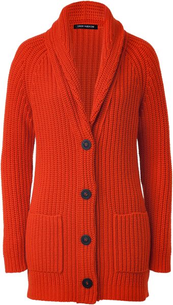 Iris Von Arnim Chili Knit Emporia Cardigan - Lyst