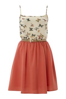 Madam Rage Madam Rage Butterfly 2 in 1 Dress - Lyst