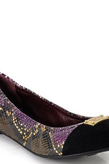 Marc By Marc Jacobs Plum Toe Cap Ballet Flat - Lyst