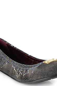 Marc By Marc Jacobs Slate Toe Cap Ballet Flat - Lyst