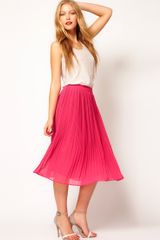 Asos Skirt with Soft Pleats