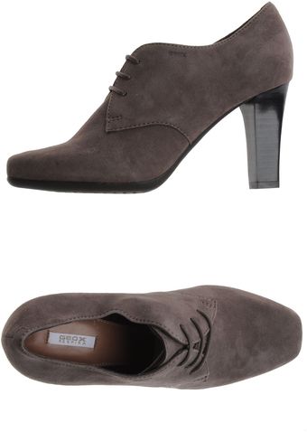 Geox Laced Shoes - Lyst