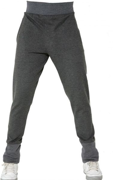 lacoste slim fit basic joggers in grey