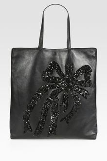 RED Valentino Paillettes Tote - Lyst