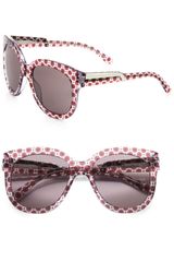 Stella McCartney Printed Wayfarer-Inspired Plastic Sunglasses