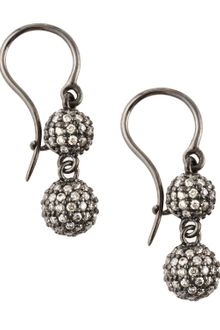 Sydney Evan Diamond Fireball Drop Earrings - Lyst