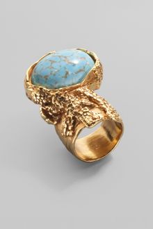Yves Saint Laurent Arty Ovale Ring - Lyst