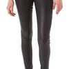 7 For All Mankind High Shine Skinny Jeans in Black - Lyst