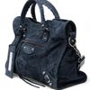 Balenciaga Classic City Suede Bag in Blue (blue grey) - Lyst