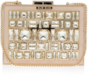 Elie Saab Box Crystal Clutch Bag - Lyst