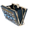 Elie Saab Box Crystal Clutch Bag in Blue - Lyst