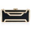 Elie Saab Rectangle Box Clutch Bag in Black - Lyst