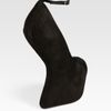 Giuseppe Zanotti Suede Curvedwedge Platform Pumps in Black - Lyst