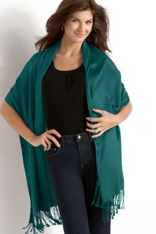 Jones New York Satin Pashmina - Lyst