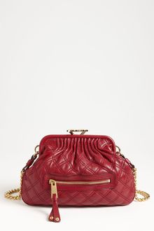 Marc Jacobs Little Stam Leather Crossbody Bag - Lyst