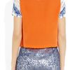 Preen Rosemary Printed Silksatin Top in White - Lyst